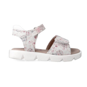 GARVALIN SANDALIAS VELCRO BLANCO