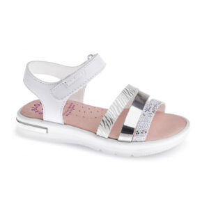 PABLOSKY SANDALIA PLANA BANDAS BLANCA
