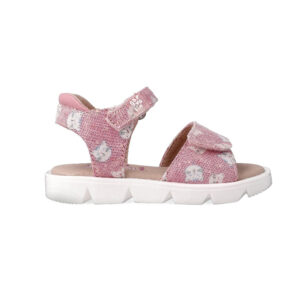 GARVALIN SANDALIAS VELCRO ROSA