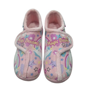ZAPATILLA CASA GARZON PARA NIÑAS VELCRO