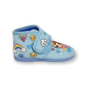 MURO ZAPATILLA NIÑOS PRINCESA AZUL