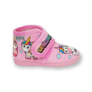 MURO ZAPATILLA NIÑOS UNICORNIO ROSA