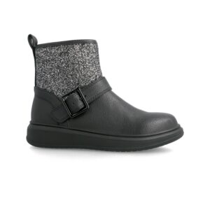 GARVALIN BOTIN PIEL HEBILLA NEGRO
