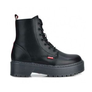 LEVIS CHERRY MOTO PLATAFORMA NEGRO