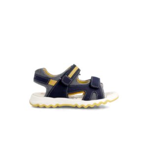 GARVALIN SANDALIA VELCROS MARINO