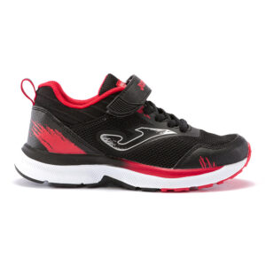 JOMA FAST VELCRO NEGRO ROJO
