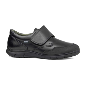 GORILA COLEGIAL VELCRO PIEL NEGRO