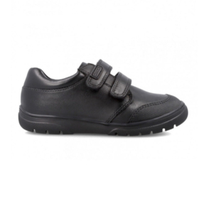 GARVALIN COLEGIAL ZAPATO VELCRO NEGRO